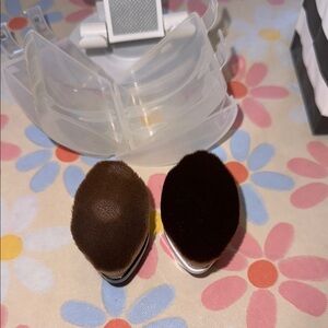 Set of 2 Foundation Make-up Brushes